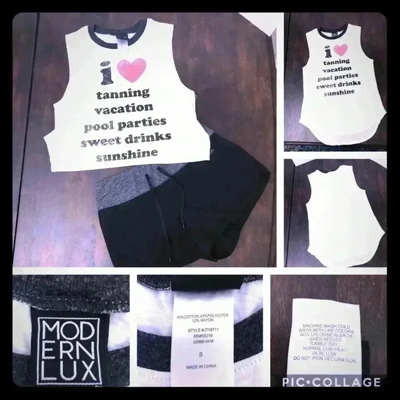 Sleeveless T shirt/Tank Size S - Picture 1 of 6